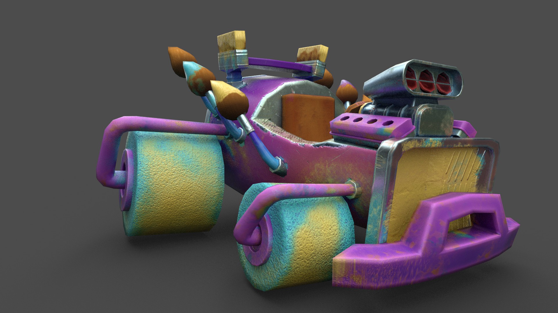 Pastel Titan Pose Variation