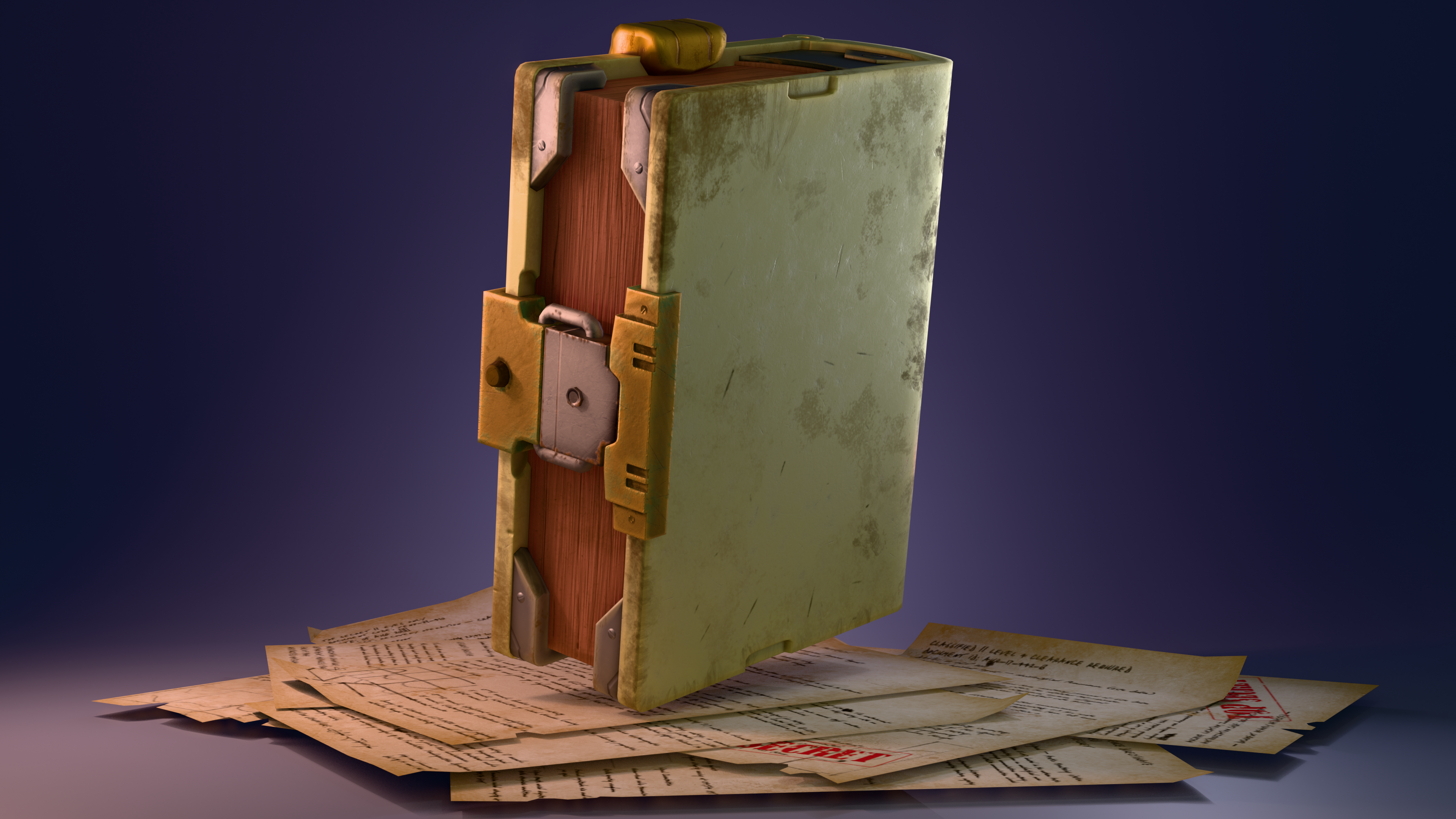 Pastel Titan Wireframe